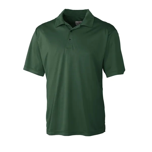 Men's polo with short sleeves, self-fabric collar, three-button placket, and open... from ASI 47965 Cutter & Buck