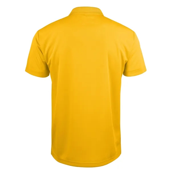 Men's polo with short sleeves, self-fabric collar, three-button placket, and open... from ASI 47965 Cutter & Buck