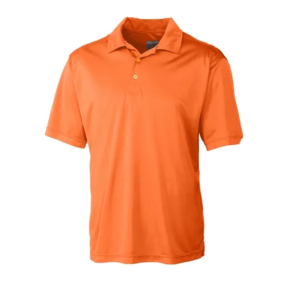 Men's polo with short sleeves, self-fabric collar, three-button placket, and open... from ASI 47965 Cutter & Buck