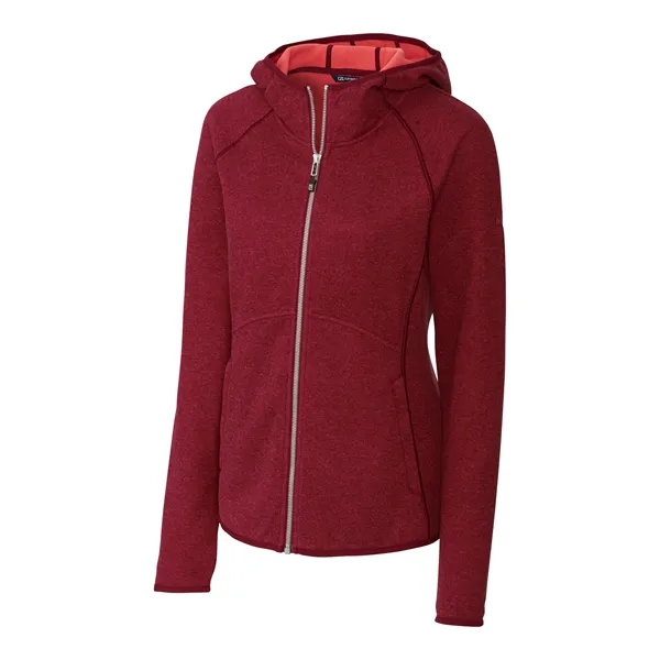 Women's jacket with a hood, full-zip, and pockets.... from ASI 47965 Cutter & Buck