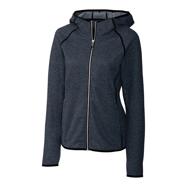 Women's jacket with a hood, full-zip, and pockets.... from ASI 47965 Cutter & Buck