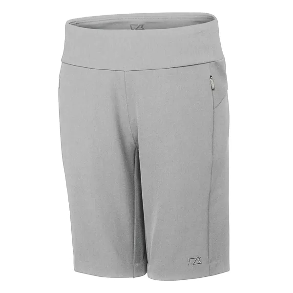 Women's shorts with UPF 50+ protection, moisture-wicking performance, waistband, pockets, and... from ASI 47965 Cutter & Buck