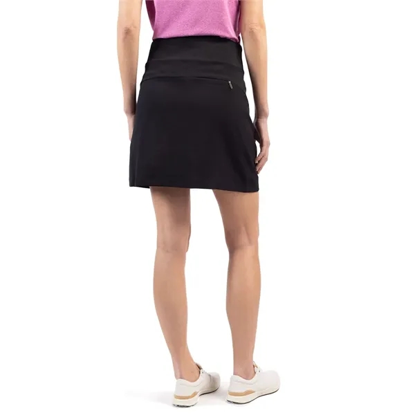 Women's skort with UPF 50+ protection, moisture-wicking performance, waistband, undershorts, pockets,... from ASI 47965 Cutter & Buck