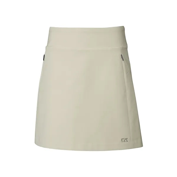 Women's skort with UPF 50+ protection, moisture-wicking performance, waistband, undershorts, pockets,... from ASI 47965 Cutter & Buck