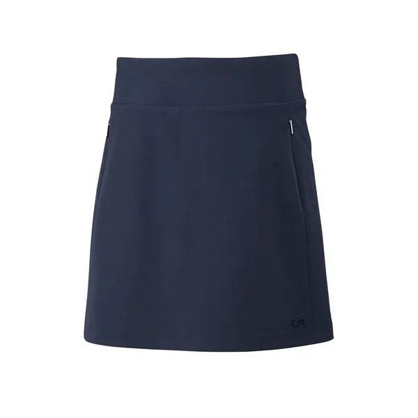 Women's skort with UPF 50+ protection, moisture-wicking performance, waistband, undershorts, pockets,... from ASI 47965 Cutter & Buck