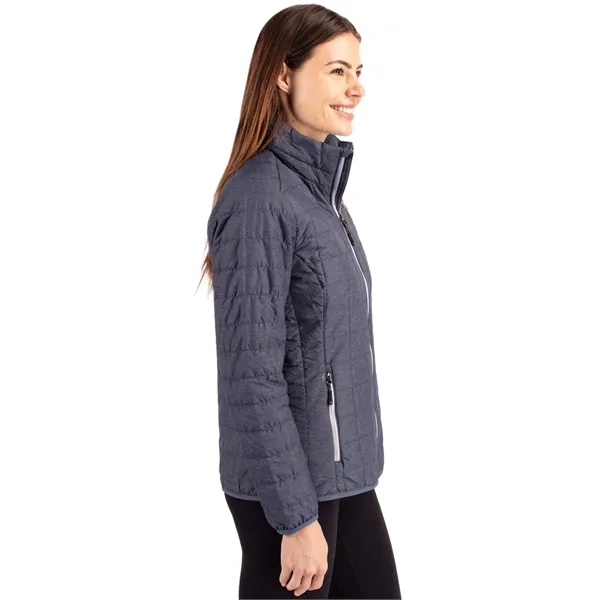 Women's puffer jacket with a full-zip, insulation, hood, wind and water... from ASI 47965 Cutter & Buck