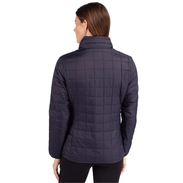 Women's puffer jacket with a full-zip, insulation, hood, wind and water... from ASI 47965 Cutter & Buck