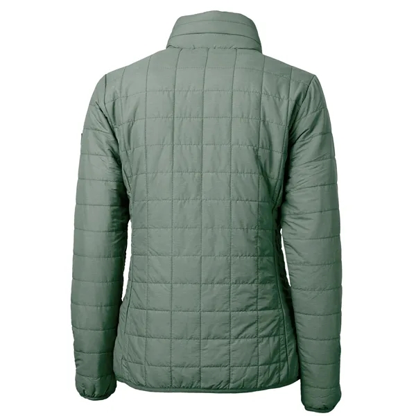 Women's puffer jacket with a full-zip, insulation, hood, wind and water... from ASI 47965 Cutter & Buck