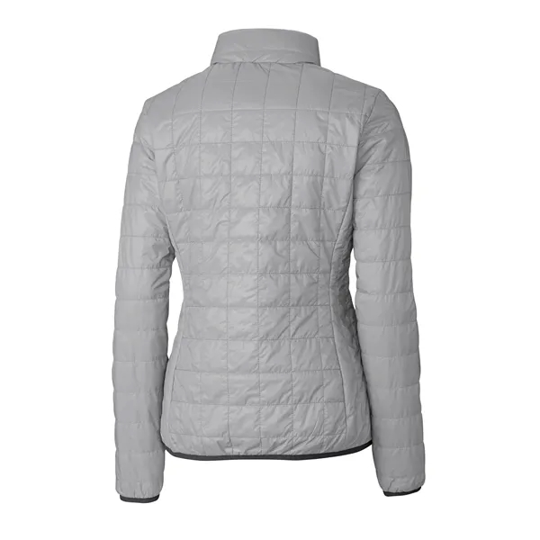 Women's puffer jacket with a full-zip, insulation, hood, wind and water... from ASI 47965 Cutter & Buck