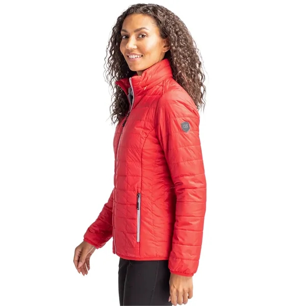 Women's puffer jacket with a full-zip, insulation, hood, wind and water... from ASI 47965 Cutter & Buck