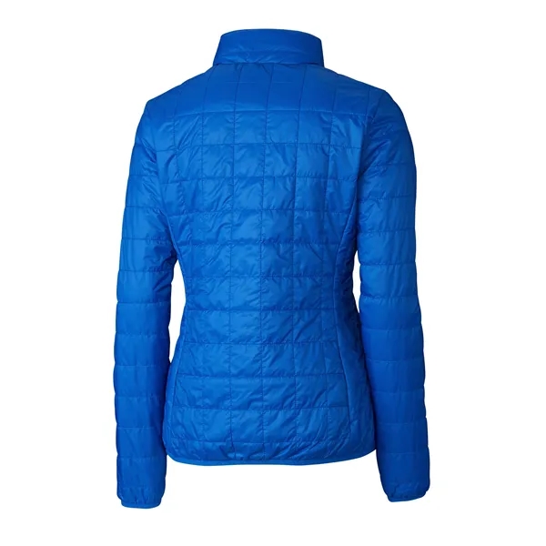 Women's puffer jacket with a full-zip, insulation, hood, wind and water... from ASI 47965 Cutter & Buck