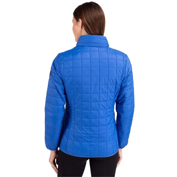 Women's puffer jacket with a full-zip, insulation, hood, wind and water... from ASI 47965 Cutter & Buck