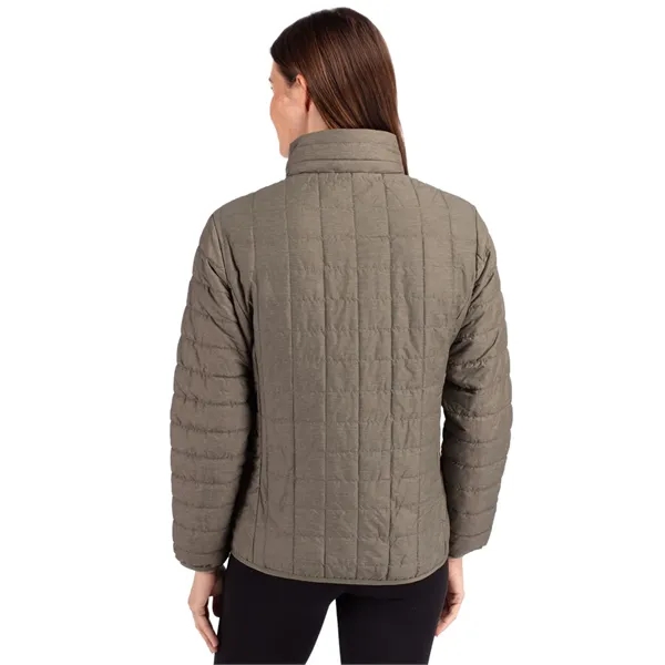 Women's puffer jacket with a full-zip, insulation, hood, wind and water... from ASI 47965 Cutter & Buck