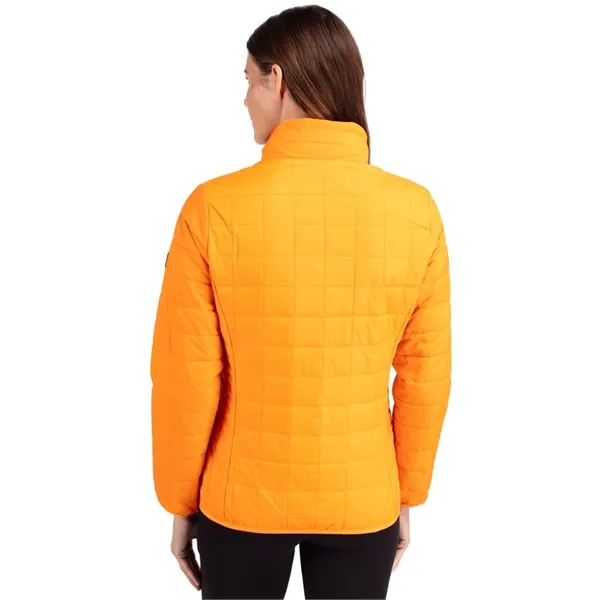 Women's puffer jacket with a full-zip, insulation, hood, wind and water... from ASI 47965 Cutter & Buck