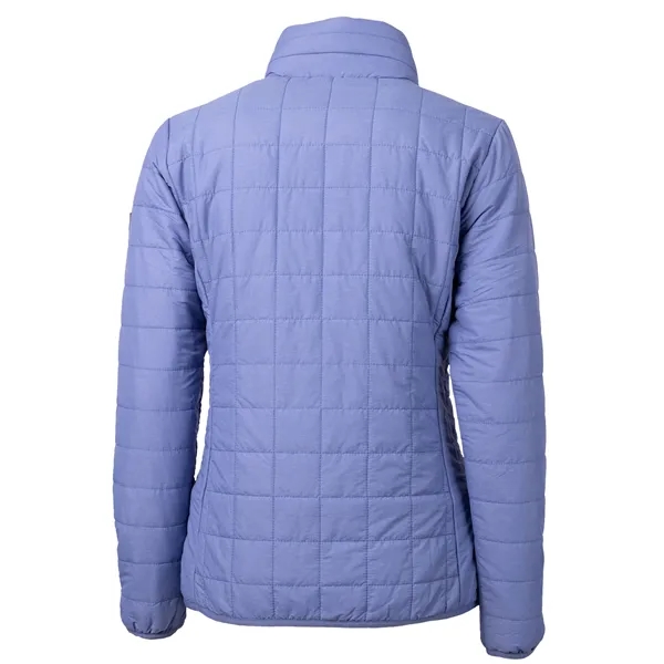 Women's puffer jacket with a full-zip, insulation, hood, wind and water... from ASI 47965 Cutter & Buck