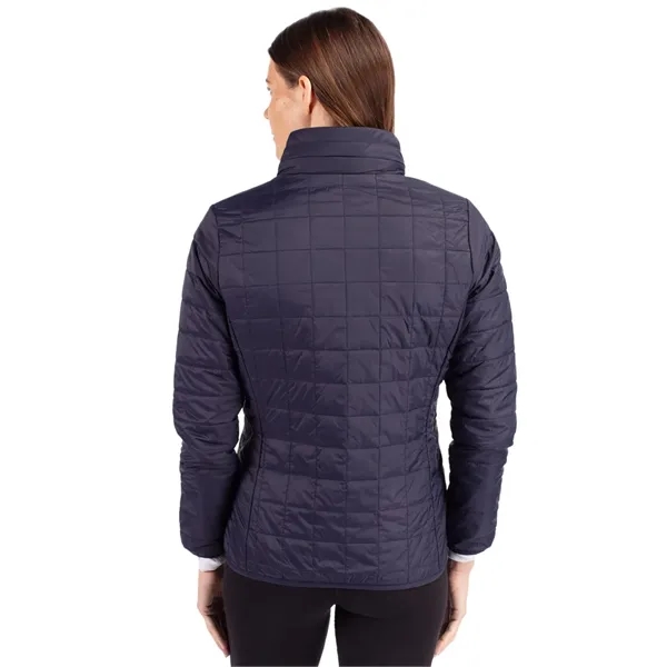 Women's puffer jacket with a full-zip, insulation, hood, wind and water... from ASI 47965 Cutter & Buck