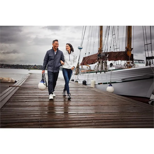 Men's jacket with insulation, wind and water resistance, full-zip, snap closures,... from ASI 47965 Cutter & Buck