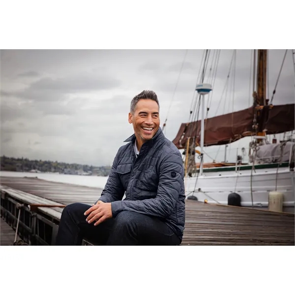 Men's jacket with insulation, wind and water resistance, full-zip, snap closures,... from ASI 47965 Cutter & Buck