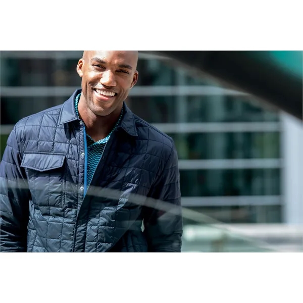 Men's jacket with insulation, wind and water resistance, full-zip, snap closures,... from ASI 47965 Cutter & Buck