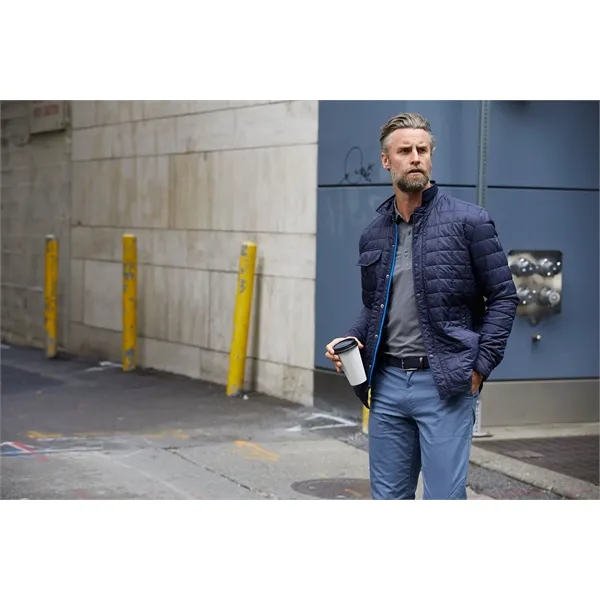 Men's jacket with insulation, wind and water resistance, full-zip, snap closures,... from ASI 47965 Cutter & Buck