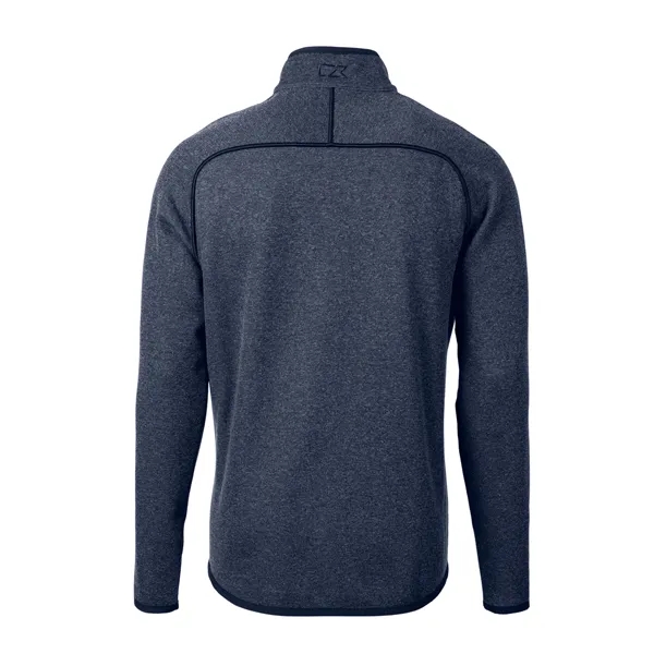 Men's jacket with a full-zip, brushed fleece interior, chest pocket, satin... from ASI 47965 Cutter & Buck