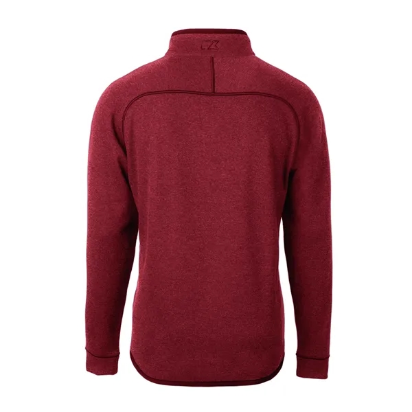 Men's sweatshirt with a half-zip, brushed fleece interior, chest pocket, and... from ASI 47965 Cutter & Buck