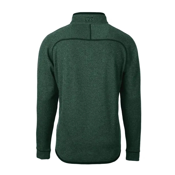 Men's sweatshirt with a half-zip, brushed fleece interior, chest pocket, and... from ASI 47965 Cutter & Buck
