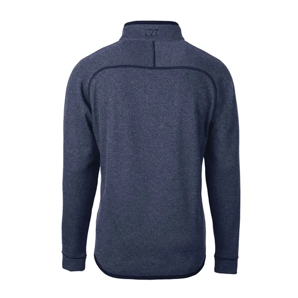 Men's sweatshirt with a half-zip, brushed fleece interior, chest pocket, and... from ASI 47965 Cutter & Buck