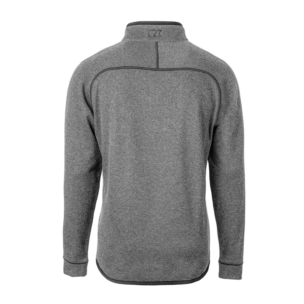 Men's sweatshirt with a half-zip, brushed fleece interior, chest pocket, and... from ASI 47965 Cutter & Buck