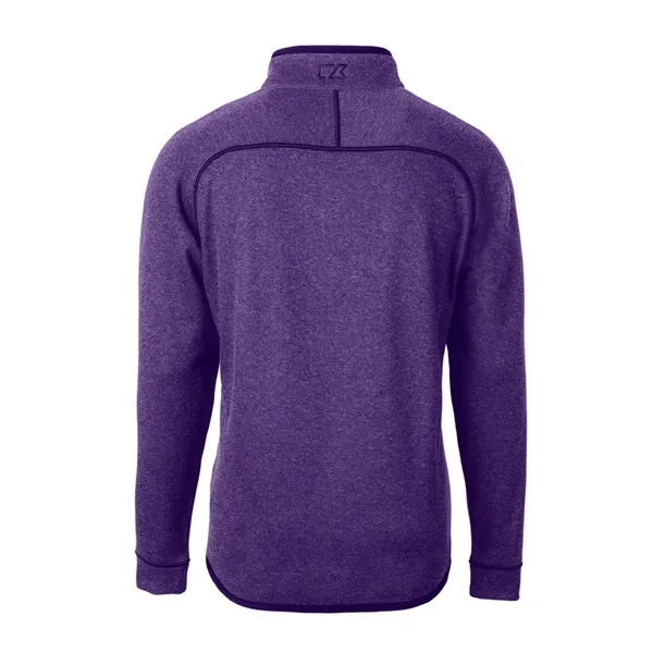 Men's sweatshirt with a half-zip, brushed fleece interior, chest pocket, and... from ASI 47965 Cutter & Buck