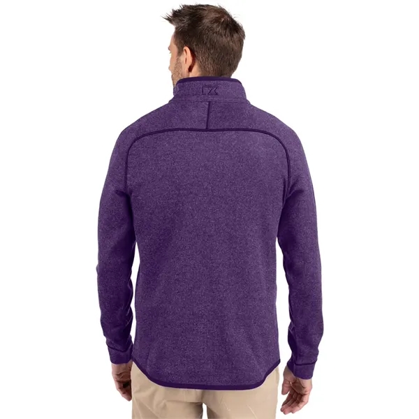 Men's sweatshirt with a half-zip, brushed fleece interior, chest pocket, and... from ASI 47965 Cutter & Buck