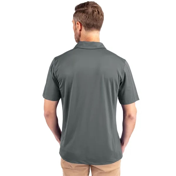 Men's polo with short sleeves, moisture-wicking performance, UPF 50+ protection, and... from ASI 47965 Cutter & Buck