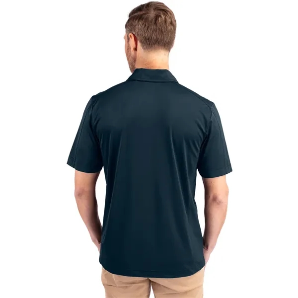 Men's polo with short sleeves, moisture-wicking performance, UPF 50+ protection, and... from ASI 47965 Cutter & Buck