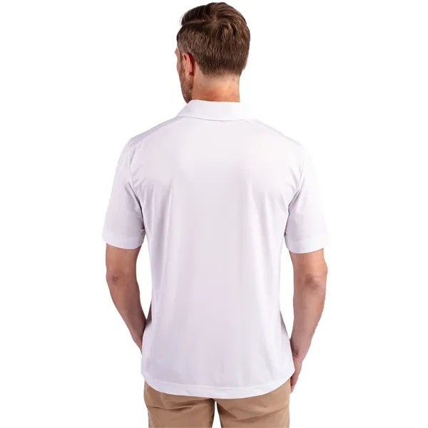 Men's polo with short sleeves, moisture-wicking performance, UPF 50+ protection, and... from ASI 47965 Cutter & Buck