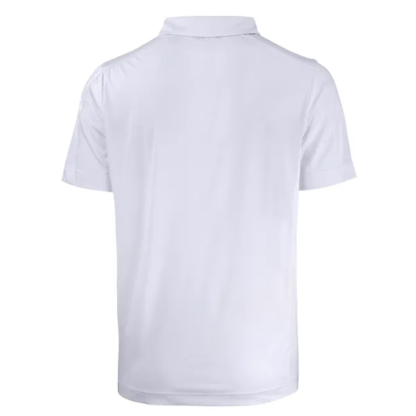 Men's polo with short sleeves, moisture-wicking performance, UPF 50+ protection, and... from ASI 47965 Cutter & Buck