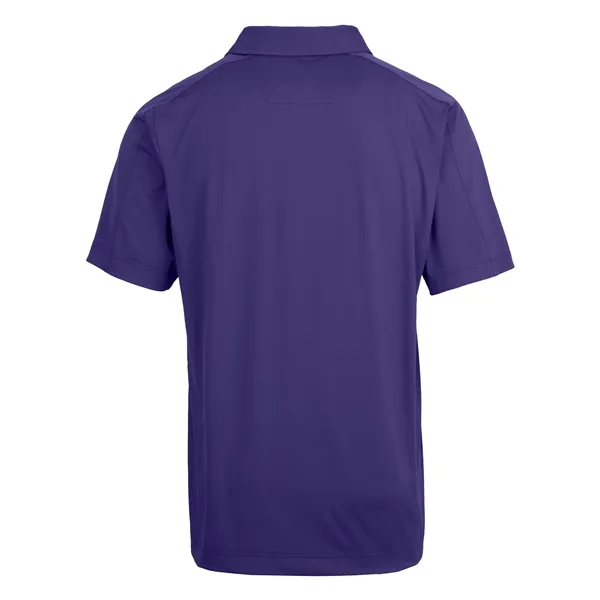 Men's polo with short sleeves, moisture-wicking performance, UPF 50+ protection, and... from ASI 47965 Cutter & Buck