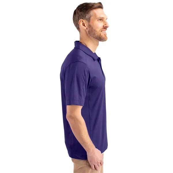 Men's polo with short sleeves, moisture-wicking performance, UPF 50+ protection, and... from ASI 47965 Cutter & Buck