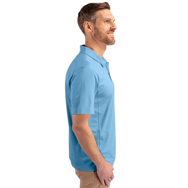 Men's polo with short sleeves, moisture-wicking performance, UPF 50+ protection, and... from ASI 47965 Cutter & Buck