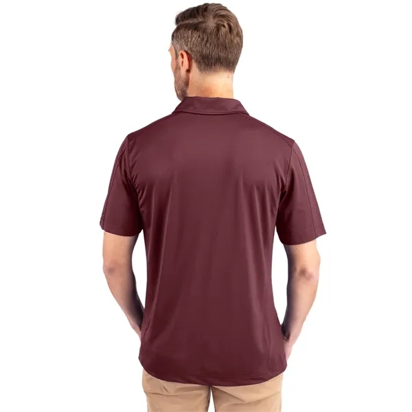 Men's polo with short sleeves, moisture-wicking performance, UPF 50+ protection, and... from ASI 47965 Cutter & Buck