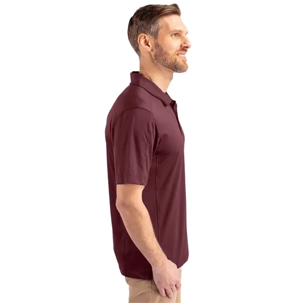 Men's polo with short sleeves, moisture-wicking performance, UPF 50+ protection, and... from ASI 47965 Cutter & Buck