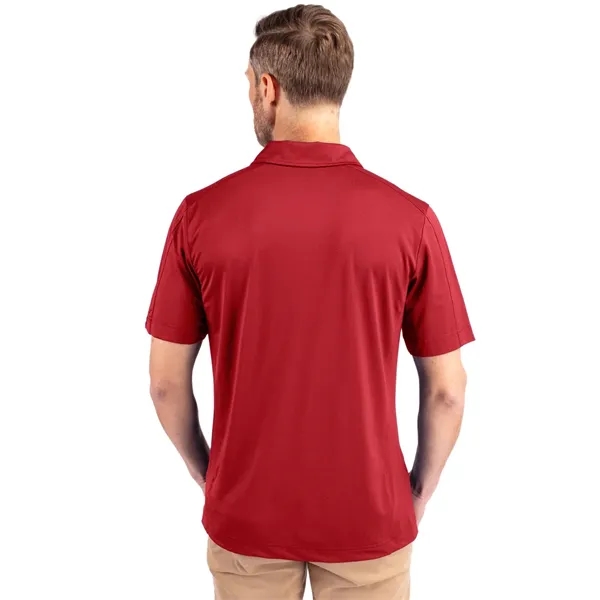 Men's polo with short sleeves, moisture-wicking performance, UPF 50+ protection, and... from ASI 47965 Cutter & Buck