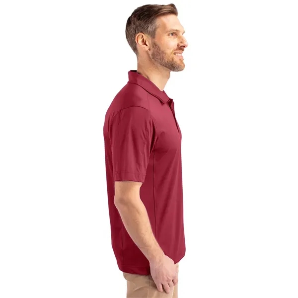 Men's polo with short sleeves, moisture-wicking performance, UPF 50+ protection, and... from ASI 47965 Cutter & Buck