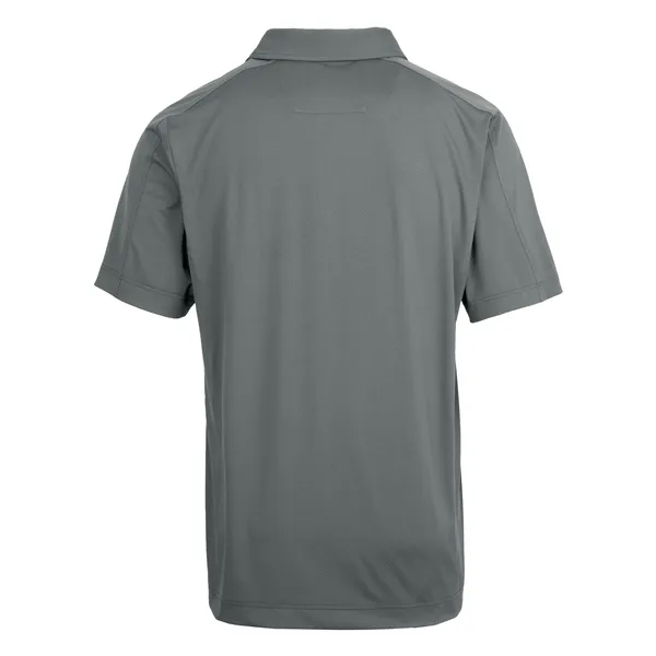 Men's polo with short sleeves, moisture-wicking performance, UPF 50+ protection, and... from ASI 47965 Cutter & Buck
