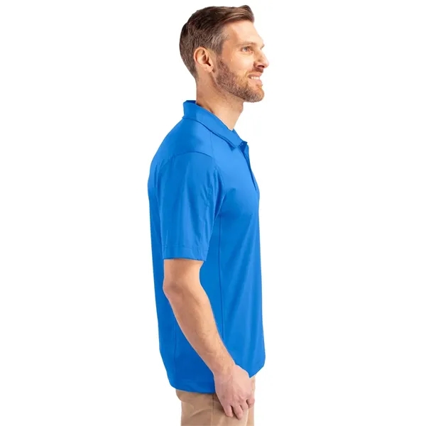 Men's polo with short sleeves, moisture-wicking performance, UPF 50+ protection, and... from ASI 47965 Cutter & Buck