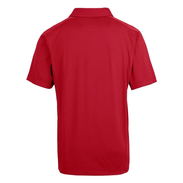 Men's polo with short sleeves, moisture-wicking performance, UPF 50+ protection, and... from ASI 47965 Cutter & Buck