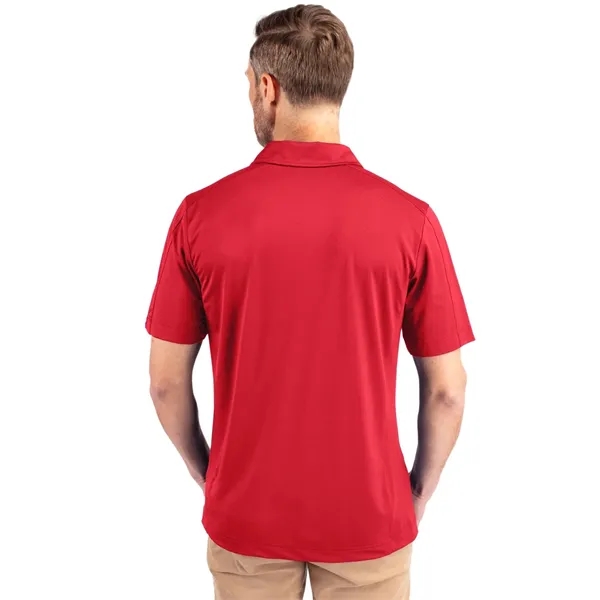 Men's polo with short sleeves, moisture-wicking performance, UPF 50+ protection, and... from ASI 47965 Cutter & Buck