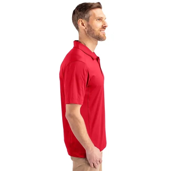 Men's polo with short sleeves, moisture-wicking performance, UPF 50+ protection, and... from ASI 47965 Cutter & Buck