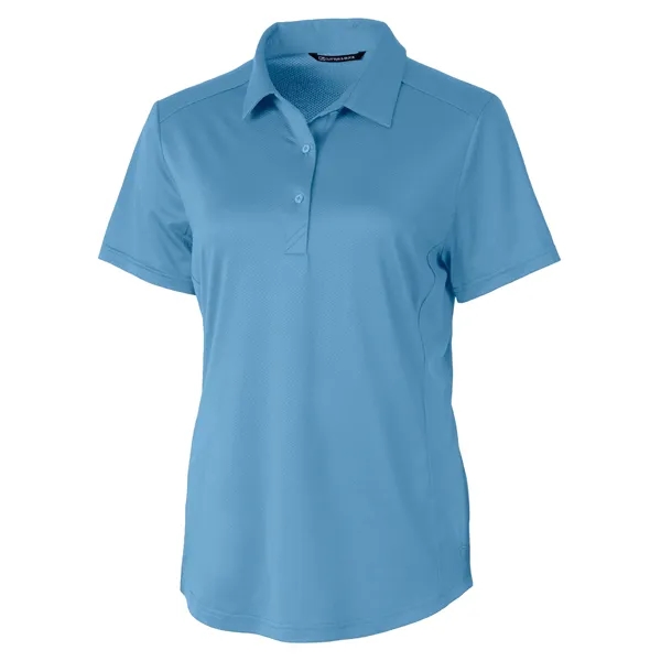 Women's polo with short sleeves, moisture-wicking performance UPF 50+ protection, and... from ASI 47965 Cutter & Buck