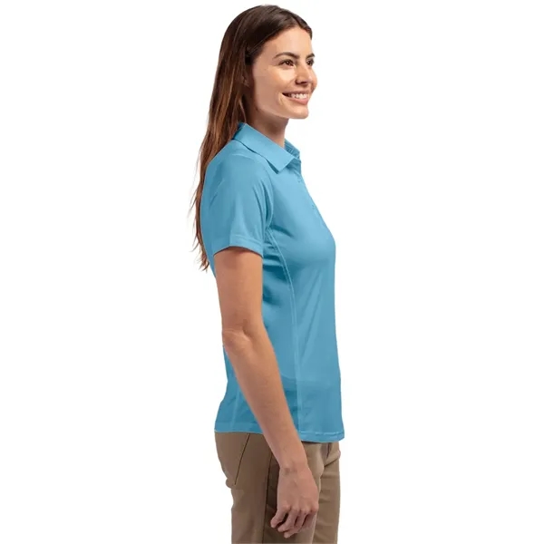Women's polo with short sleeves, moisture-wicking performance UPF 50+ protection, and... from ASI 47965 Cutter & Buck