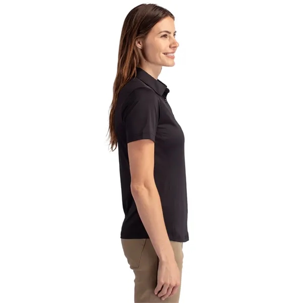 Women's polo with short sleeves, moisture-wicking performance UPF 50+ protection, and... from ASI 47965 Cutter & Buck